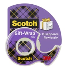 Scotch&#xAE; GiftWrap Tape 15, 3/4 in x 650 in (19 mm x 16.5 m)