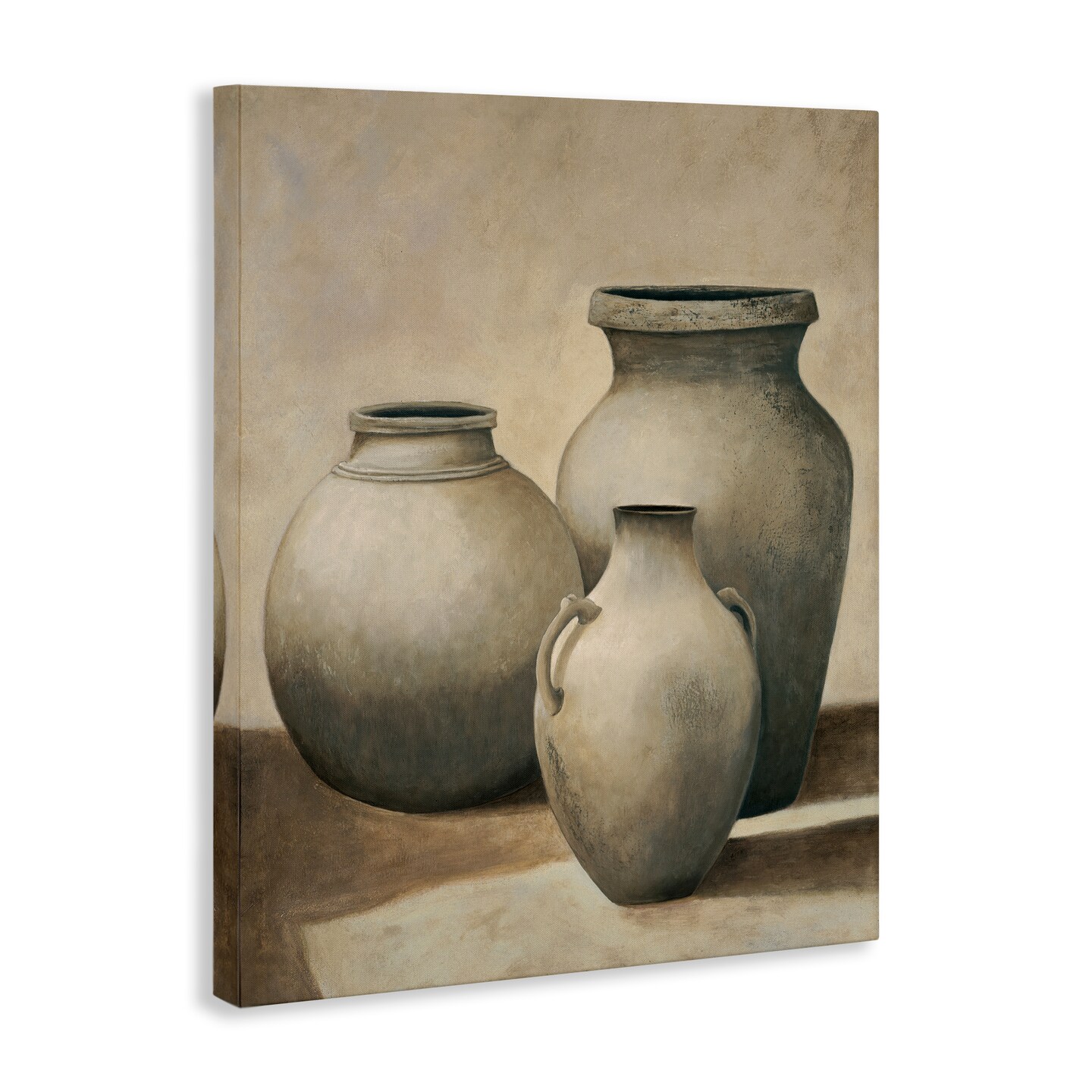 Stupell Industries Trio of Vases Still Life Canvas Design by Andr&#xE9; Mazo