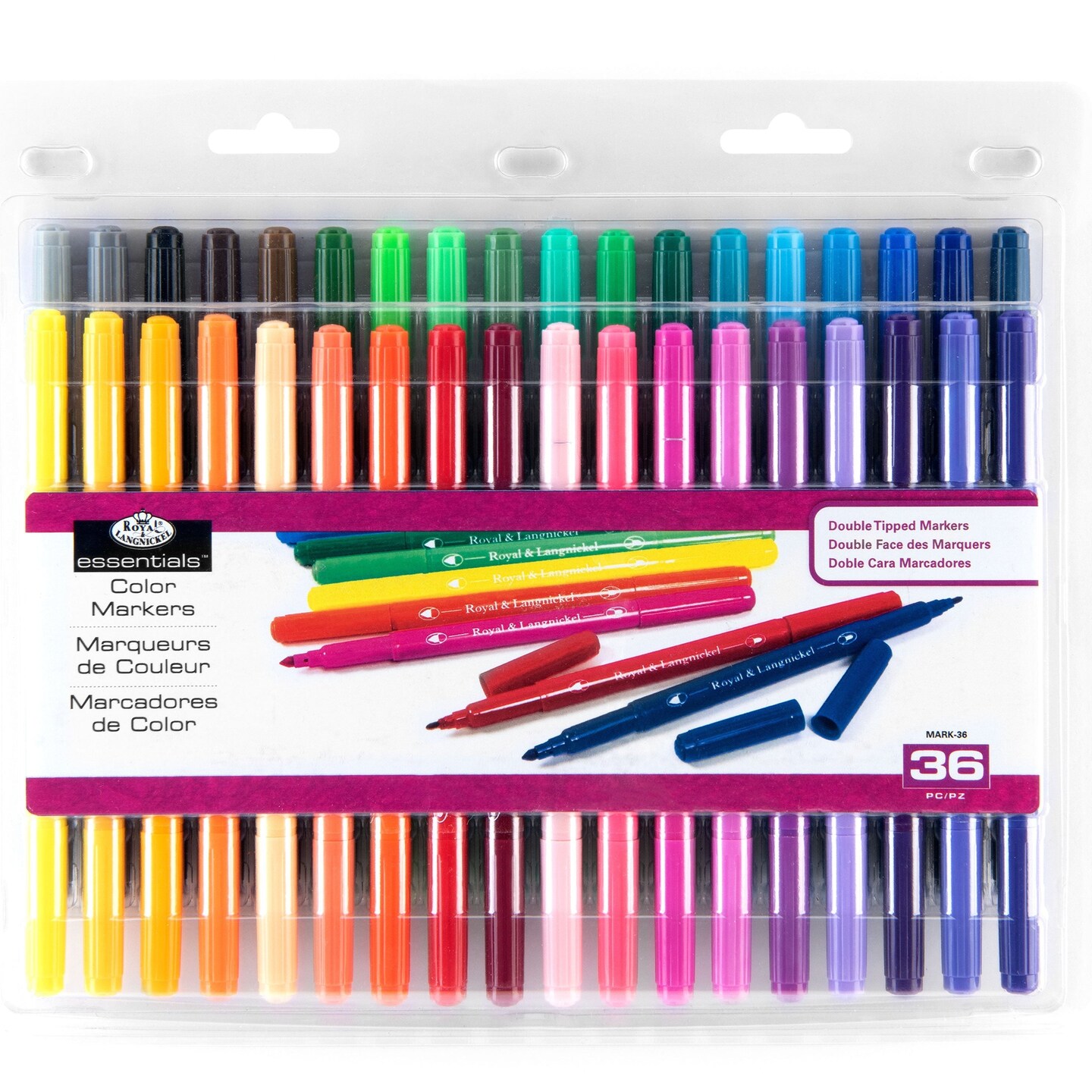 MARK-36 | Essentials&#x2122; 36pc Double-Tipped Color Markers