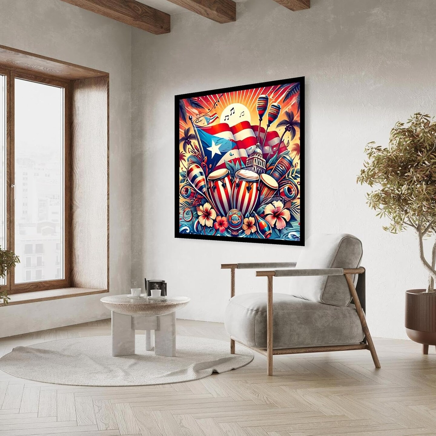 4th of July Diamond Art Kits for Adults, Independence Day Diamond Painting Kits for Adult, DIY 5D Full Drill Crystal Rhinestone Gem Art Craft Home Decor 12x12 Inch