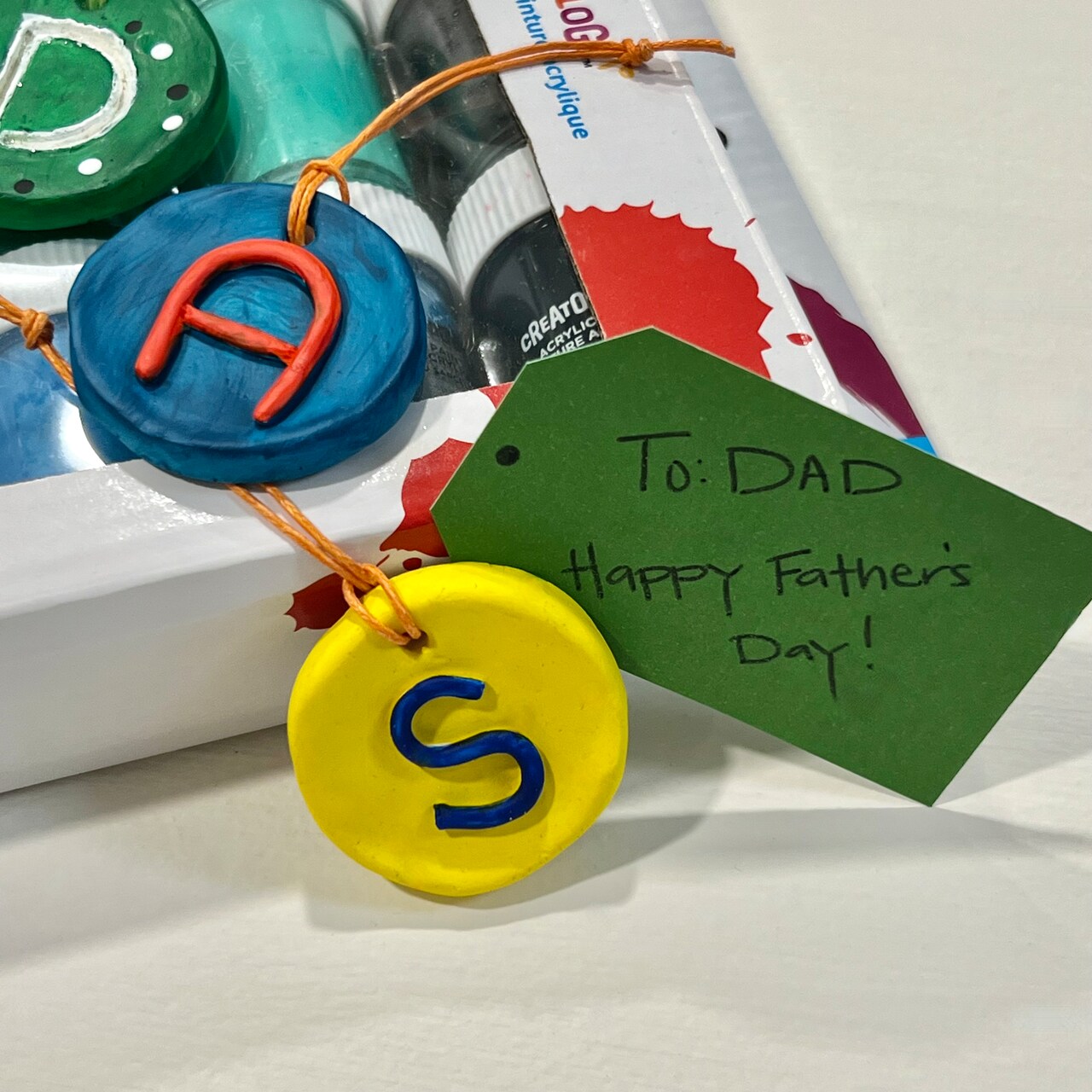 Kids Club: Father's Day Clay Keychains