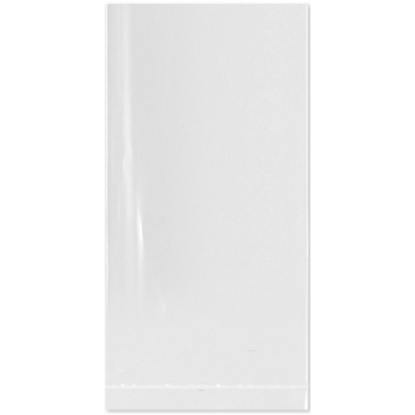 Plymor 2&#x22; x 4&#x22;, 4 Mil Flat Open Clear Plastic Poly Bags