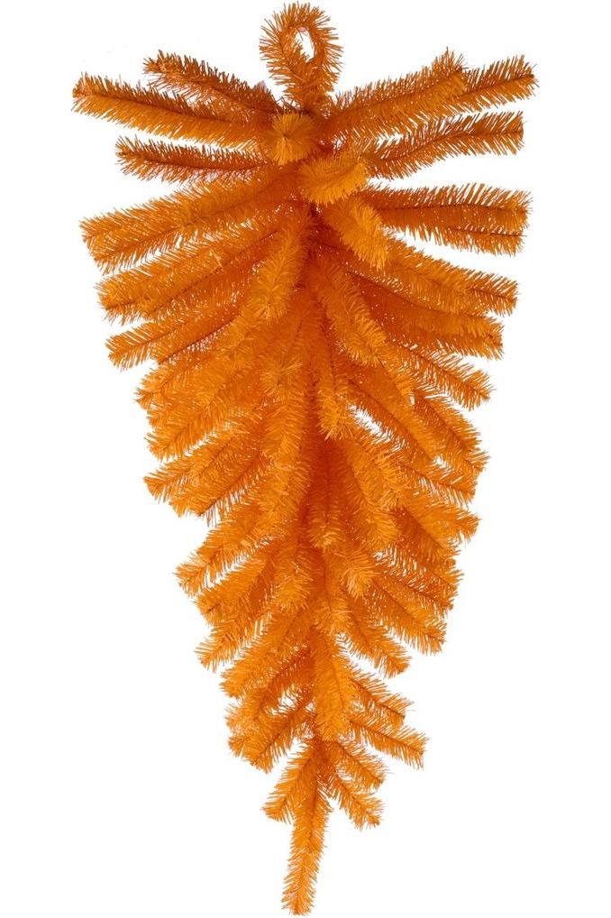 36&#x22; Teardrop Swag, 90 Tips: Orange