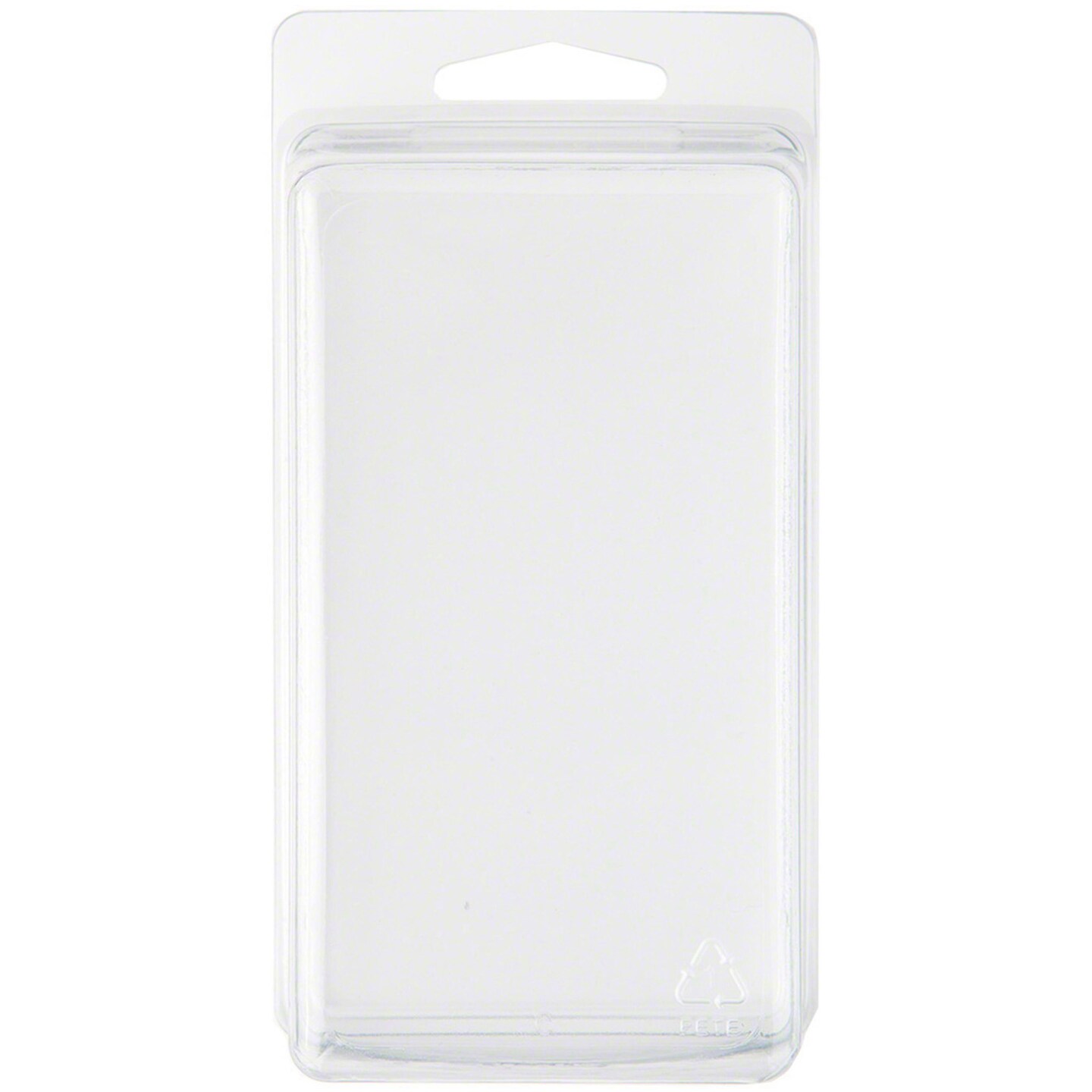 Collecting Warehouse Clear Plastic Clamshell Package / Storage Container, 4.31" H x 2.44" W x 1.88" D