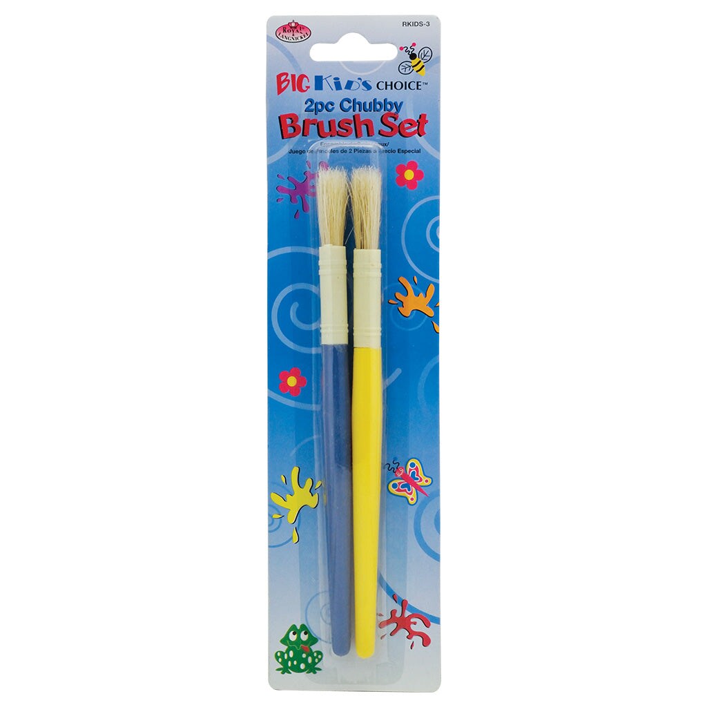 RKIDS-3 | Big Kid&#x27;s Choice&#x2122; 2pc Chubby Brush Set