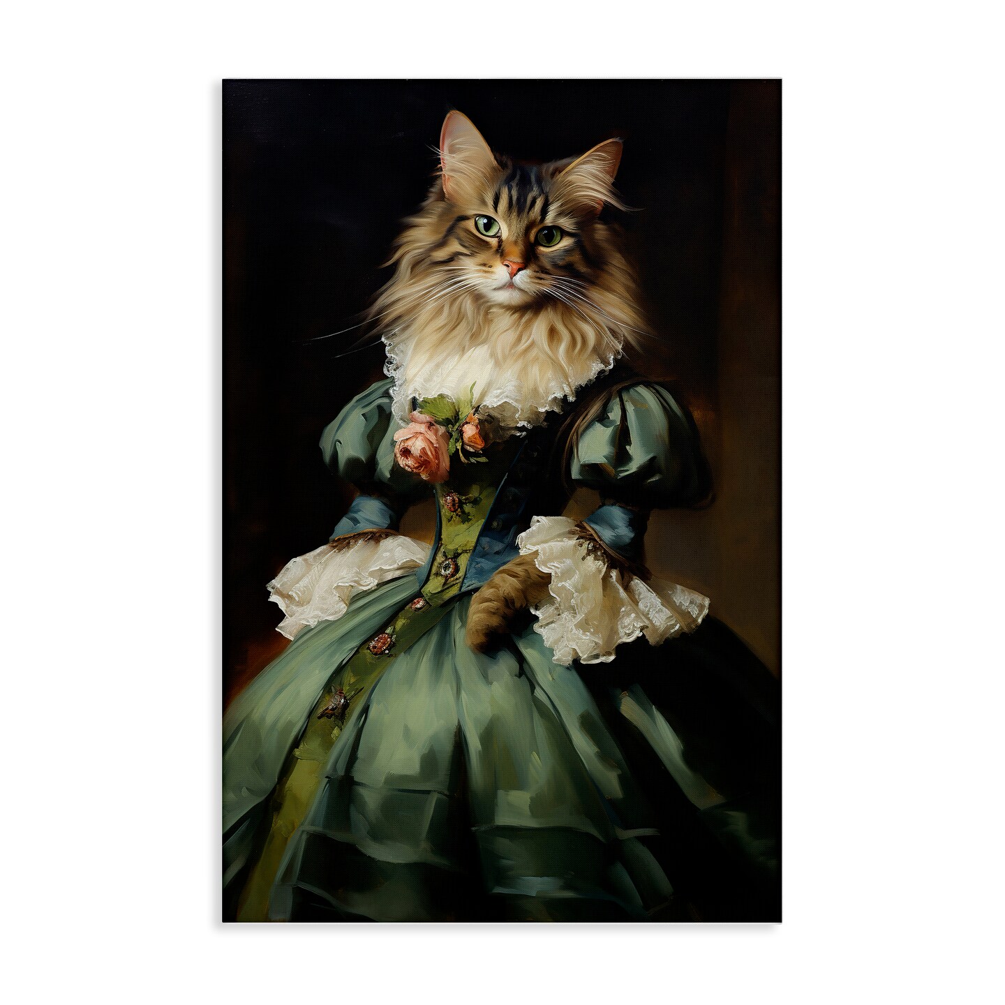 white christmas dresses Strawberry Cat Repeat Dress – ModCloth