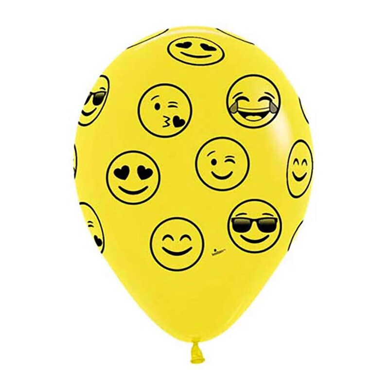 Sempertex&#xAE; 11 Inch Emoji Latex Balloons
