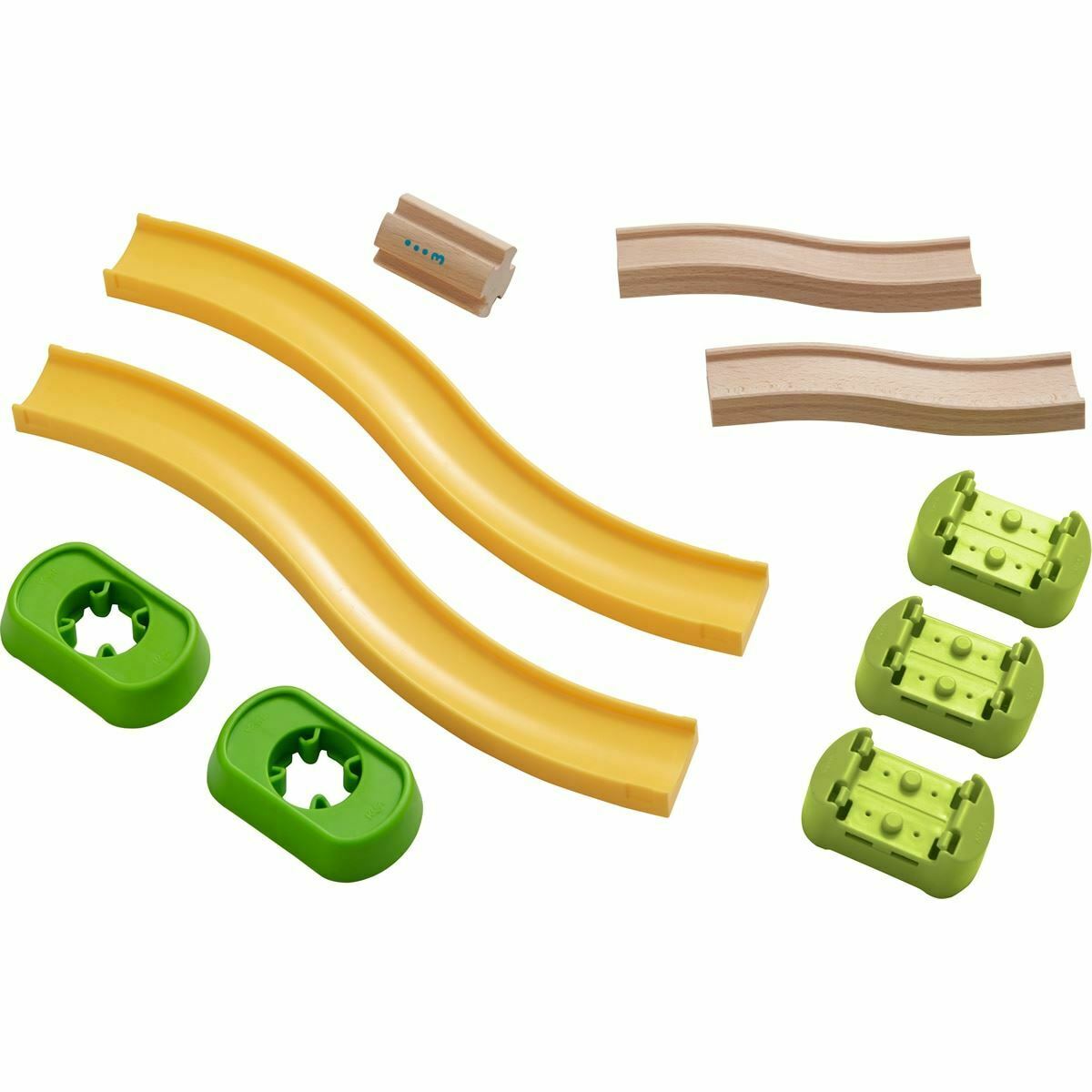 HABA Kullerbu Wooden Ball Track Ramps &#x26; Friends