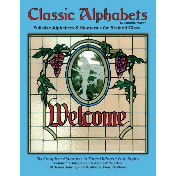 Classic Alphabets Stained Glass Pattern Book