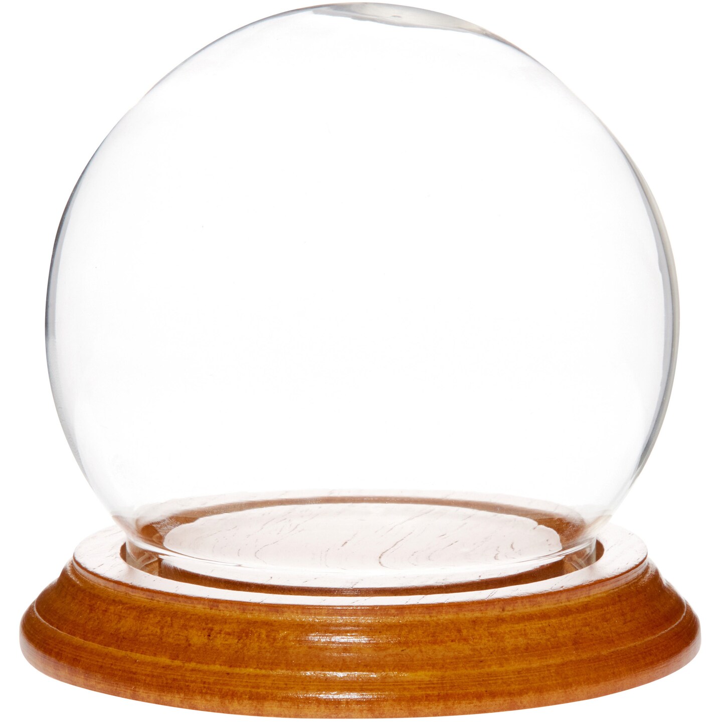 plymor-3-5-x-4-glass-display-dome-globe-cloche-oak-veneer-base