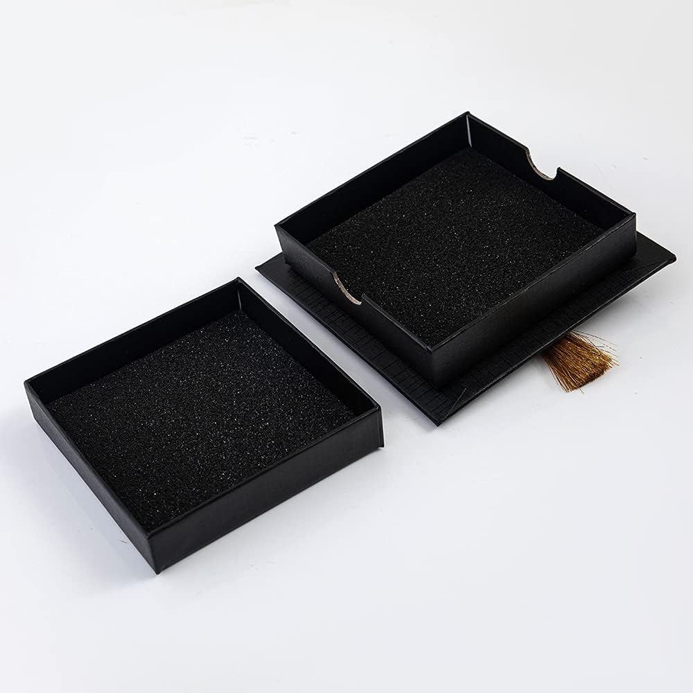 Graduation Gift Box with Tassel for Her Class of 2025 Graduation Hat Cap Box Gift Wrapping Grad Keepsake Memory Home Decor Black Box for College Graduate High School Party Favor Supply