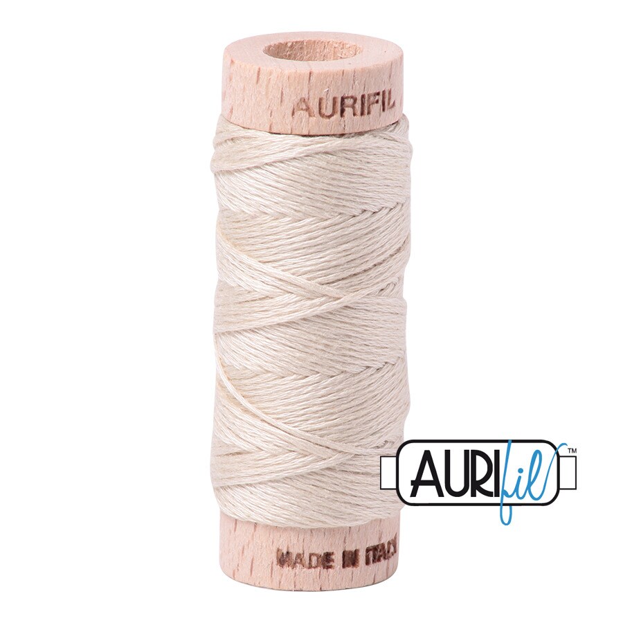 Light Beige (2310) | Aurifloss Small Spool (18M / 18Y) | Aurifil Thread