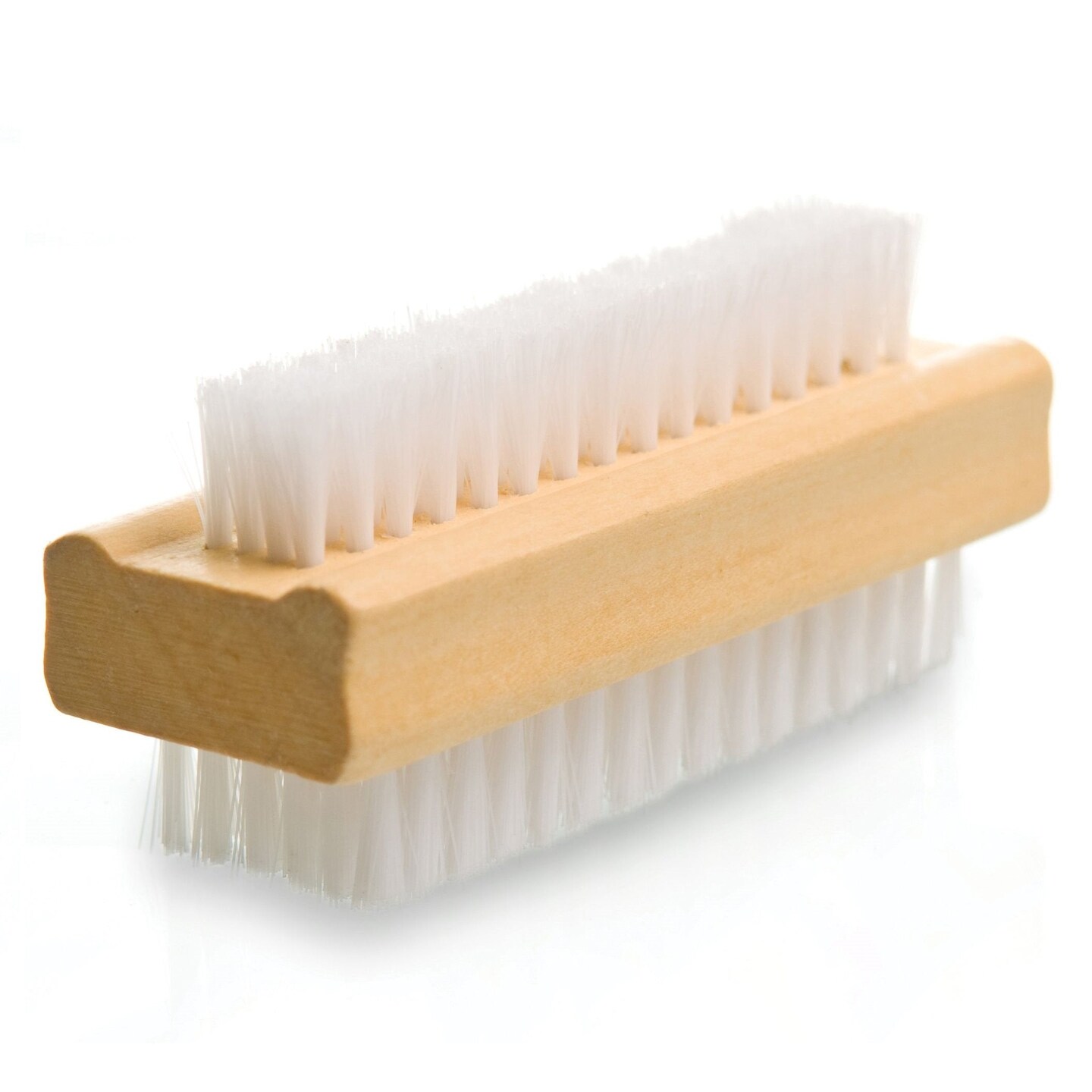 Lola Dual Purpose Nylong Bristle Hand &#x26; Finger Nail Scrubber Cleaning Brush