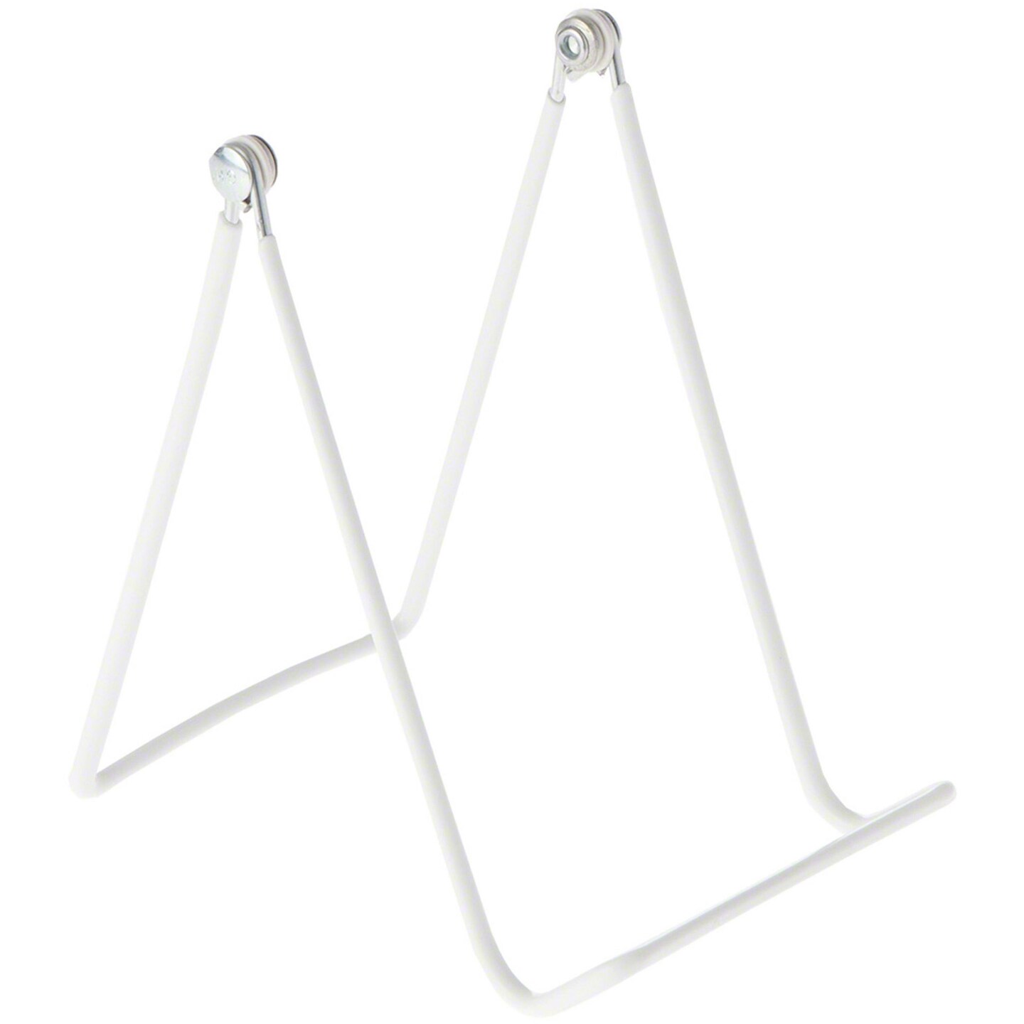 Gibson Holders 2AT Adjustable White Wire Display Easel, 3.625" W x 4.25" D x 5.75" H
