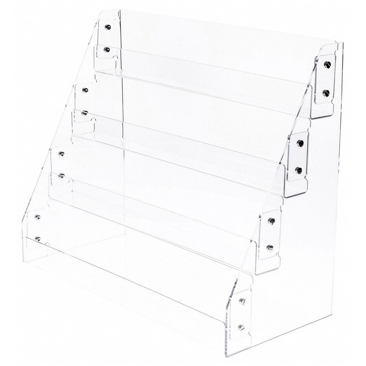 Plymor Clear Acrylic 3-Level Greeting Card Display Rack