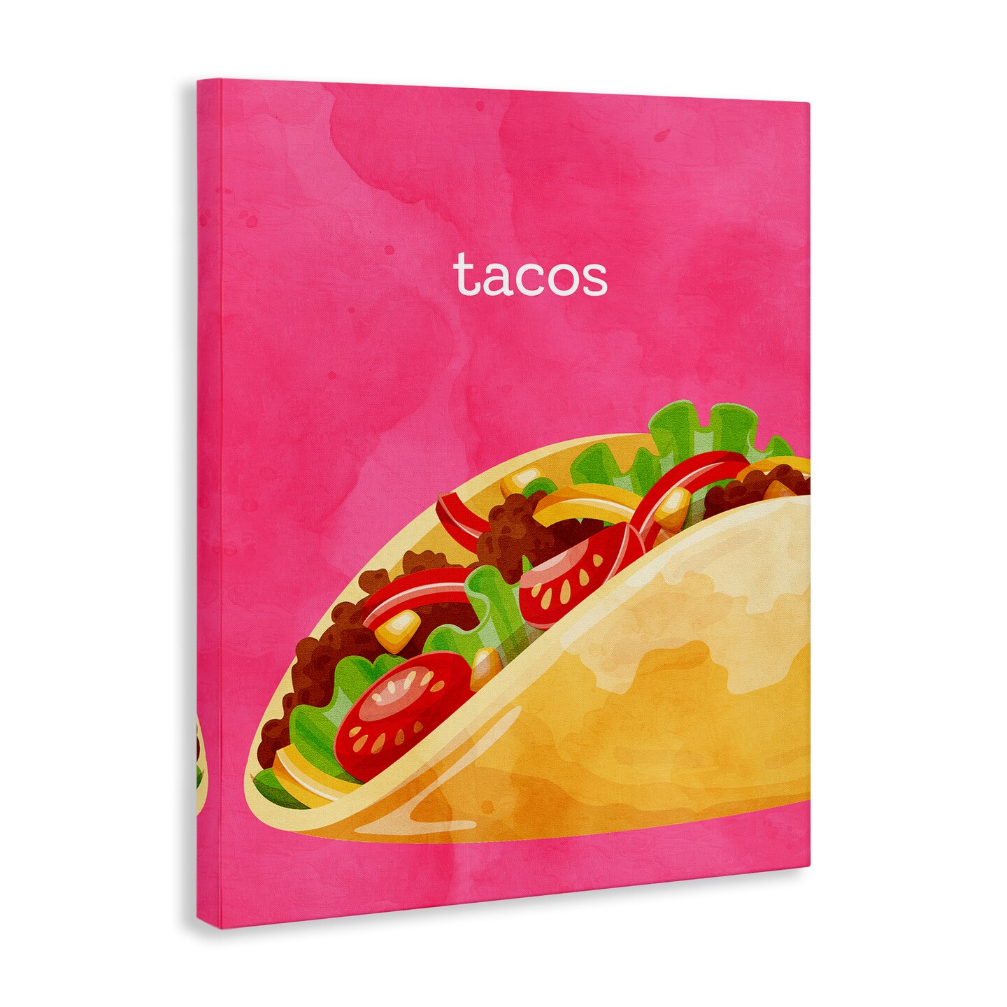 Stupell Industries Tacos Mexican Cuisine Canvas Design by Kim Allen