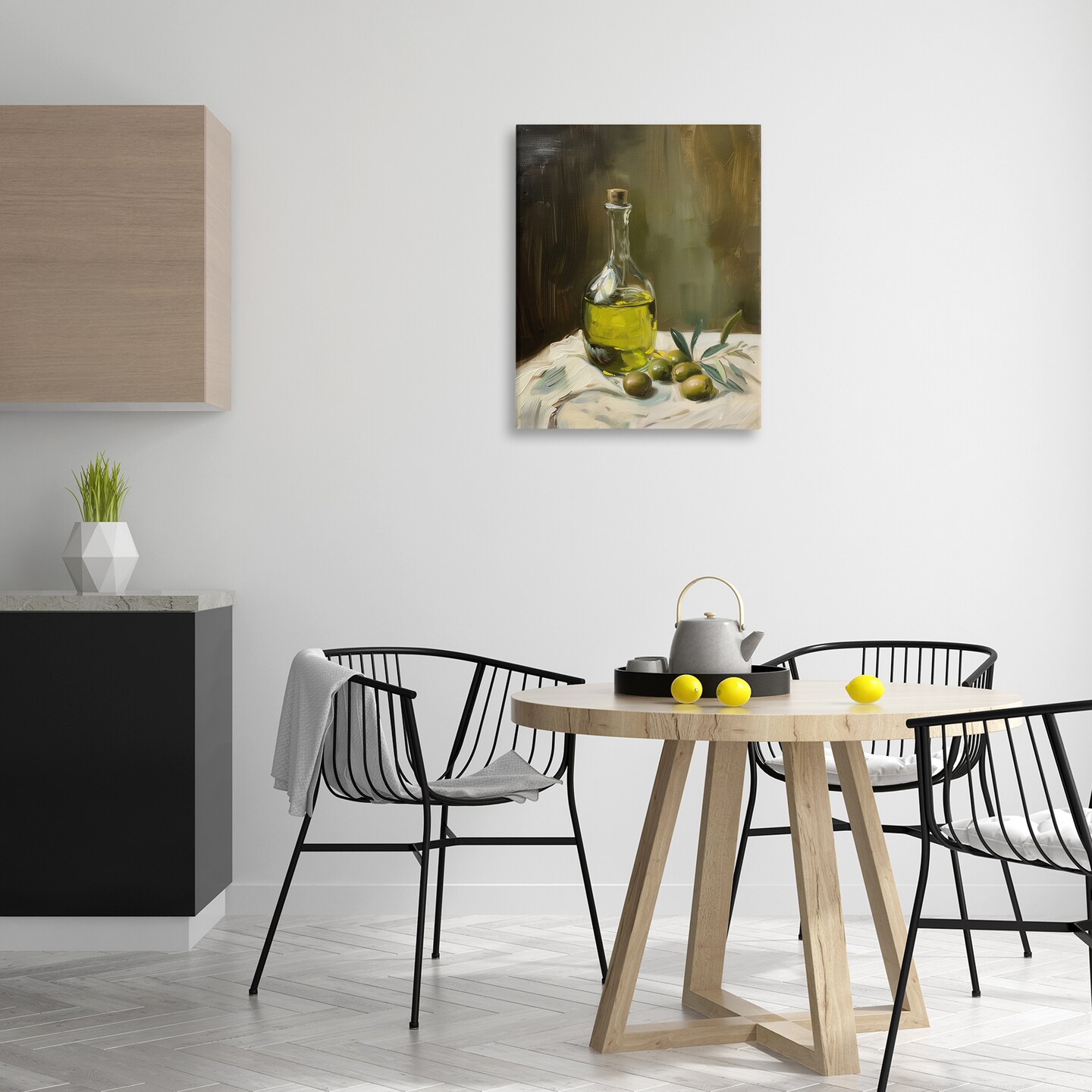 Stupell Industries Olive Oil Still Life Canvas Design by Arlington Prints