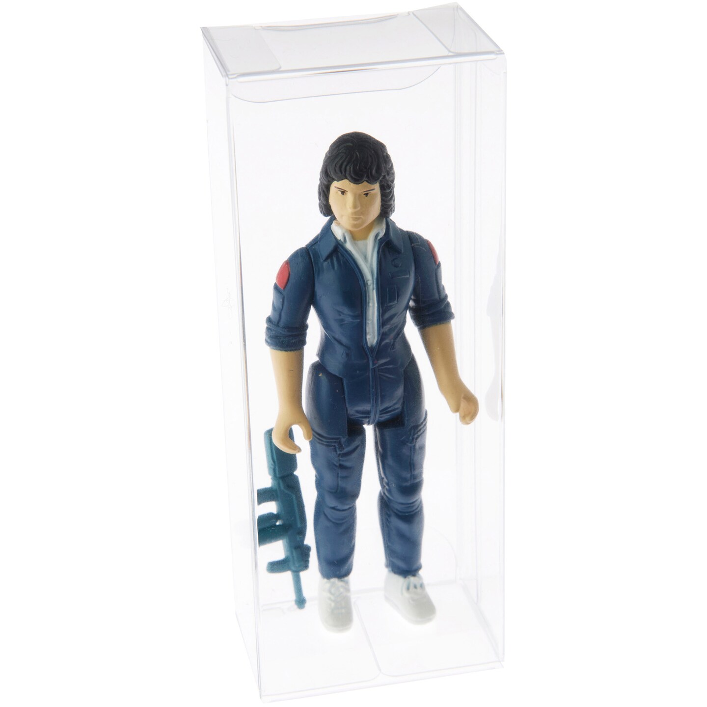 Plymor Clear Folding Action Figure Storage / Display Protector Box, 1.75&#x22; W x 1.25&#x22; D x 4.5&#x22; H, fits 3.75&#x22; Figures