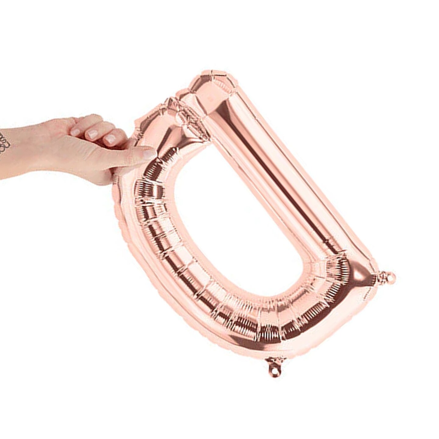 NorthStar Balloons&#xAE; 16 Inch Letter D Rose Gold Air Fill Only