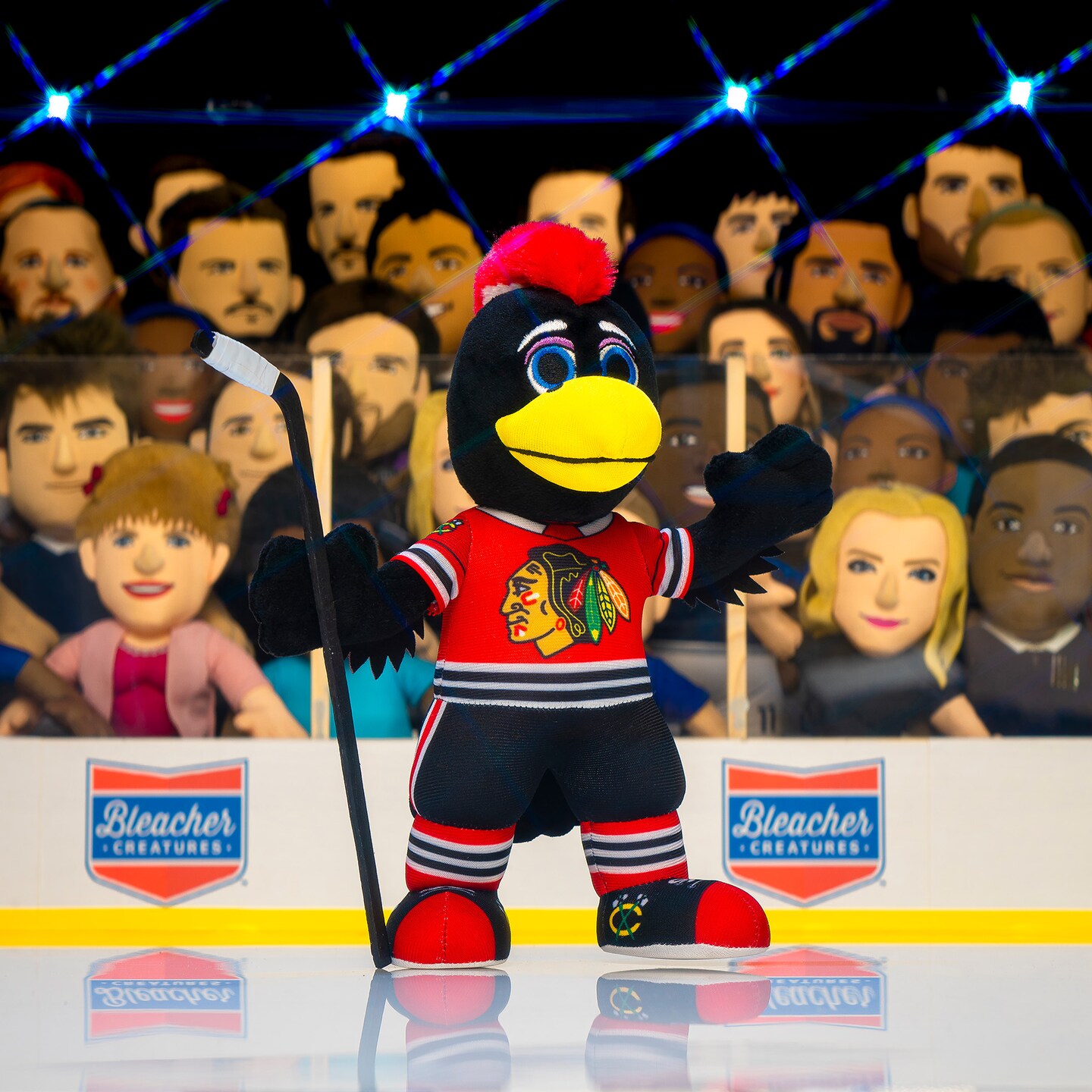 Bleacher Creatures Chicago Blackhawks Tommyhawk 10&#x22; Mascot Plush Figure