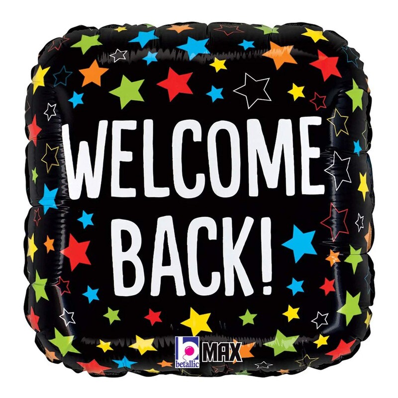 Betallic&#xAE; 18 Inch Welcome Back Foil Balloon