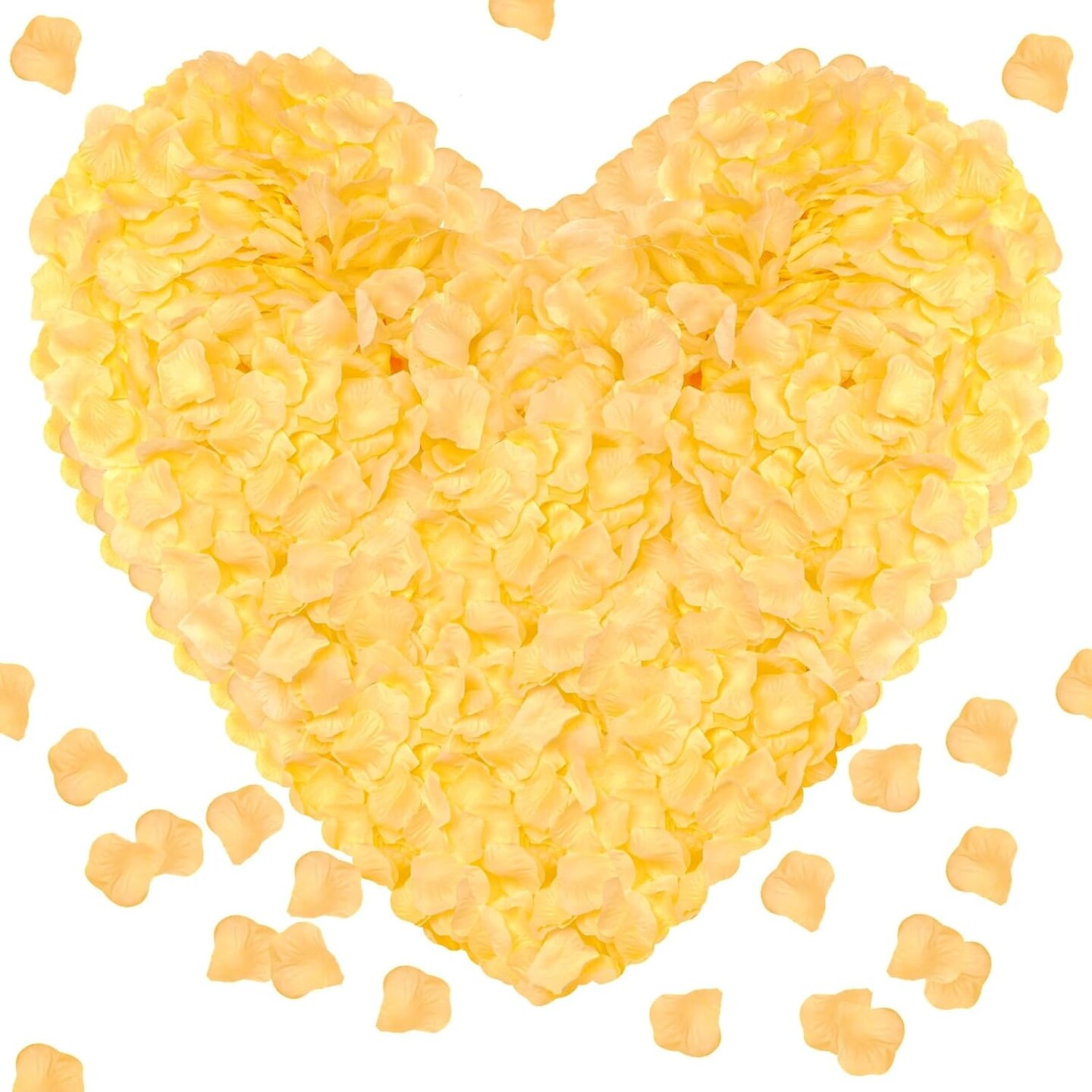 1000 Pieces Rose Petals - Artificial Silk Red Rose Petals for Valentine&#x27;s Day, Wedding, Proposal, Anniversary Decorations