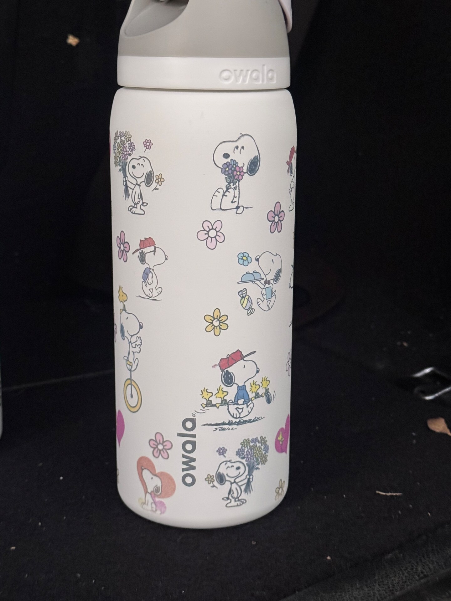 Snoopy Owala 32oz Water Bottle Peanuts Aesthetic Tumbler Leak
