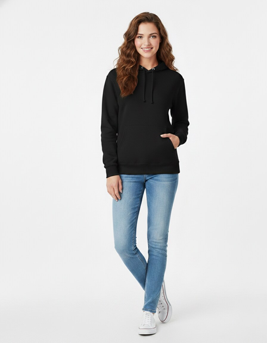 JERZEES NuBlend Hooded Sweatshirt for Casual, Winter & Everyday Wear
