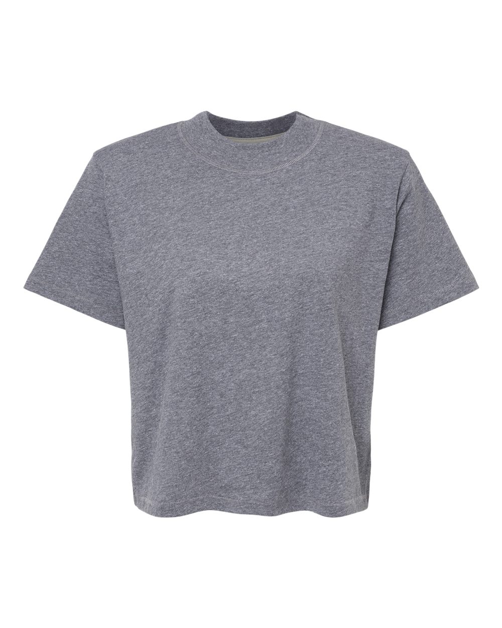 Women’s Boxy Crewneck Short Sleeve Tee for Casual, Trendy & Everyday Comfort Wear