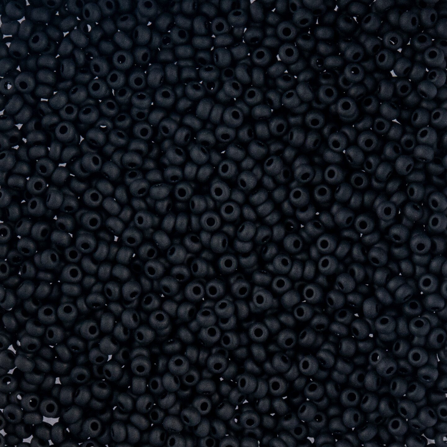John Bead 10/0 Opaque Matte Finish Czech Glass Seed Beads, 22g