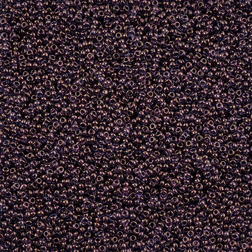 John Bead 11/0 Transparent Luster Finish Czech Glass Seed Beads, 23g