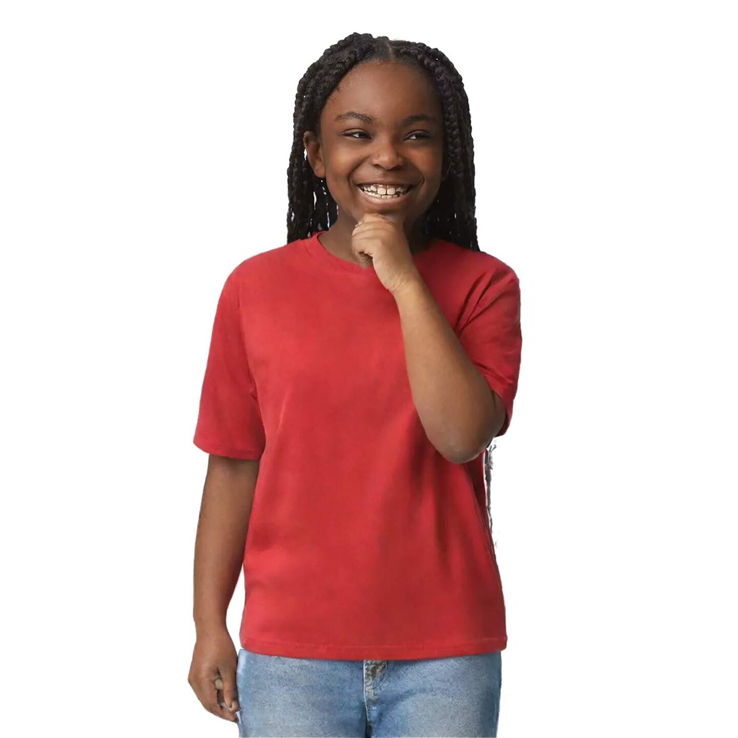 Gildan Youth Performance Crewneck Short Sleeve T-Shirt for Sports, School & Active Wear Polyester Tee