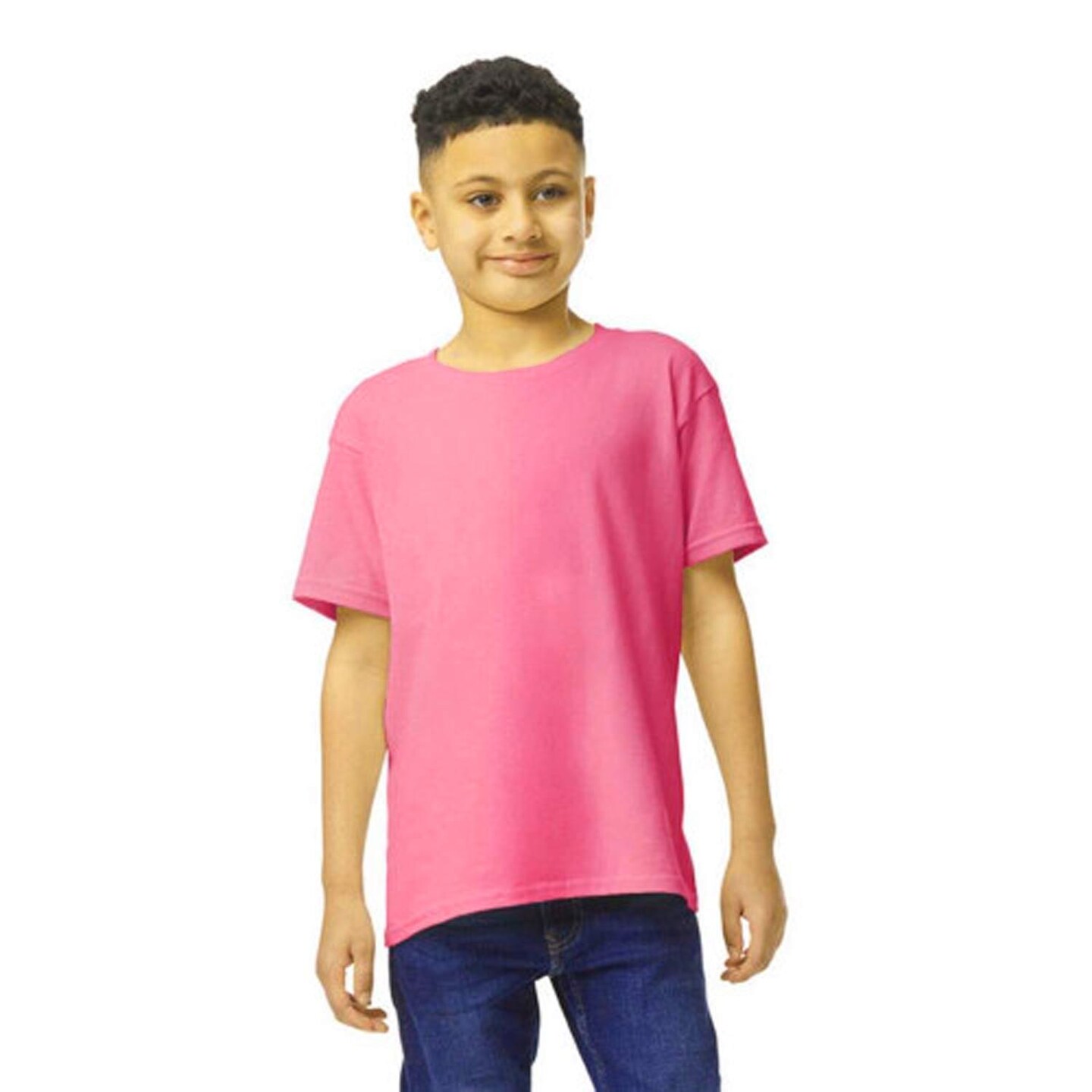 Youth Heavy Cotton Classic Crewneck T-Shirt for Durable, Comfortable & Everyday Wear