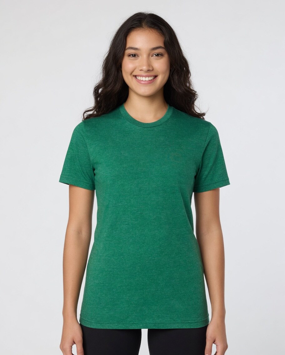 BELLA + CANVAS CVC Jersey Short Sleeve Crewneck T-Shirt for Everyday Comfort, Custom Printing & Modern Casual Wear Tee