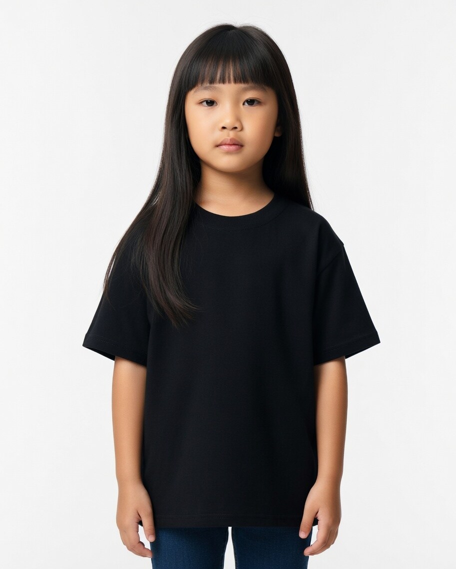 Gildan® Softstyle Youth Midweight Crewneck T-Shirt for School, Sports & Everyday Eco-Friendly Kids Tee