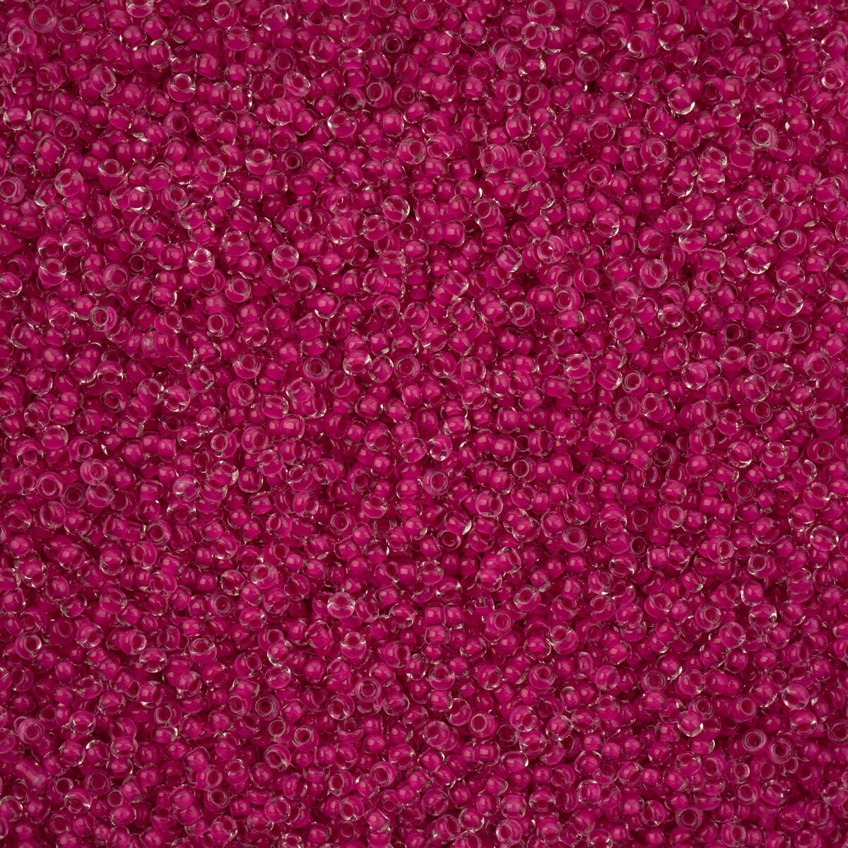 John Bead 11/0 Crystal Lined Terra Intensive Czech Glass Seed Beads, 23g