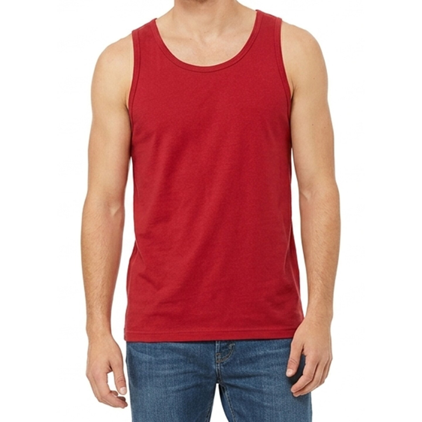 Next Level Men’s Cotton Muscle Tank, Casual Sleeveless Tank Top Blanks for DIY Crafting