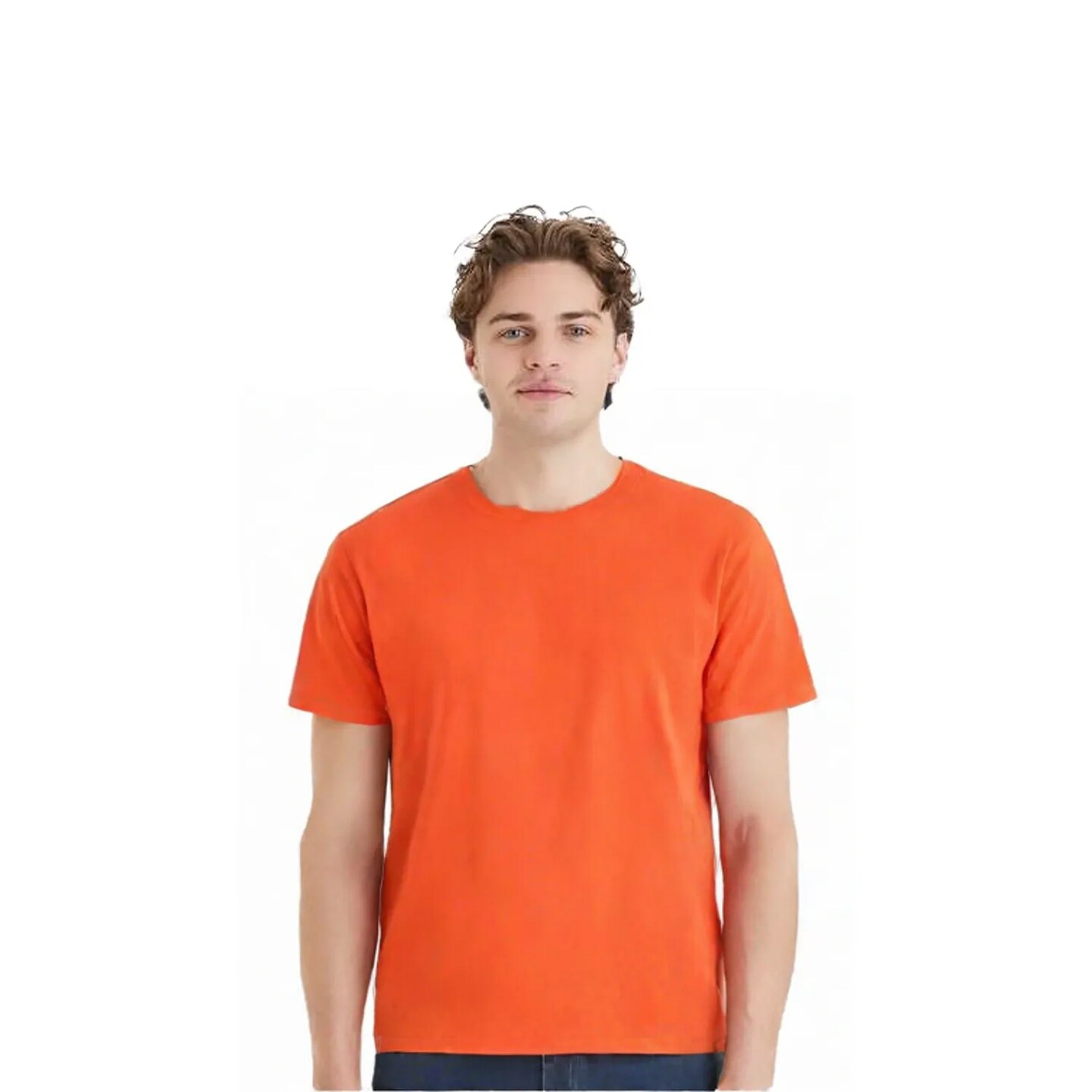 Hanes Unisex Sustainable CiCLO Polyester Classic Crewneck T Shirt For Daily Use