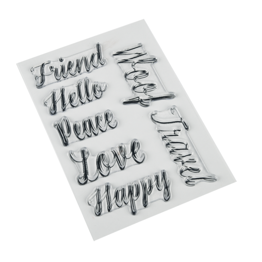 Artesprix Sublimation Stamps - Hand Lettered Basics