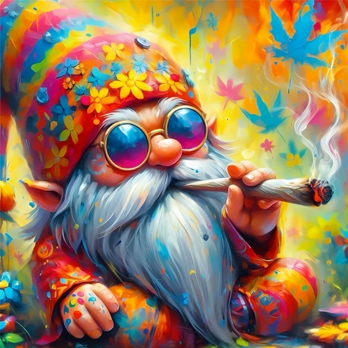 Gnome Paint by Numbers Kits