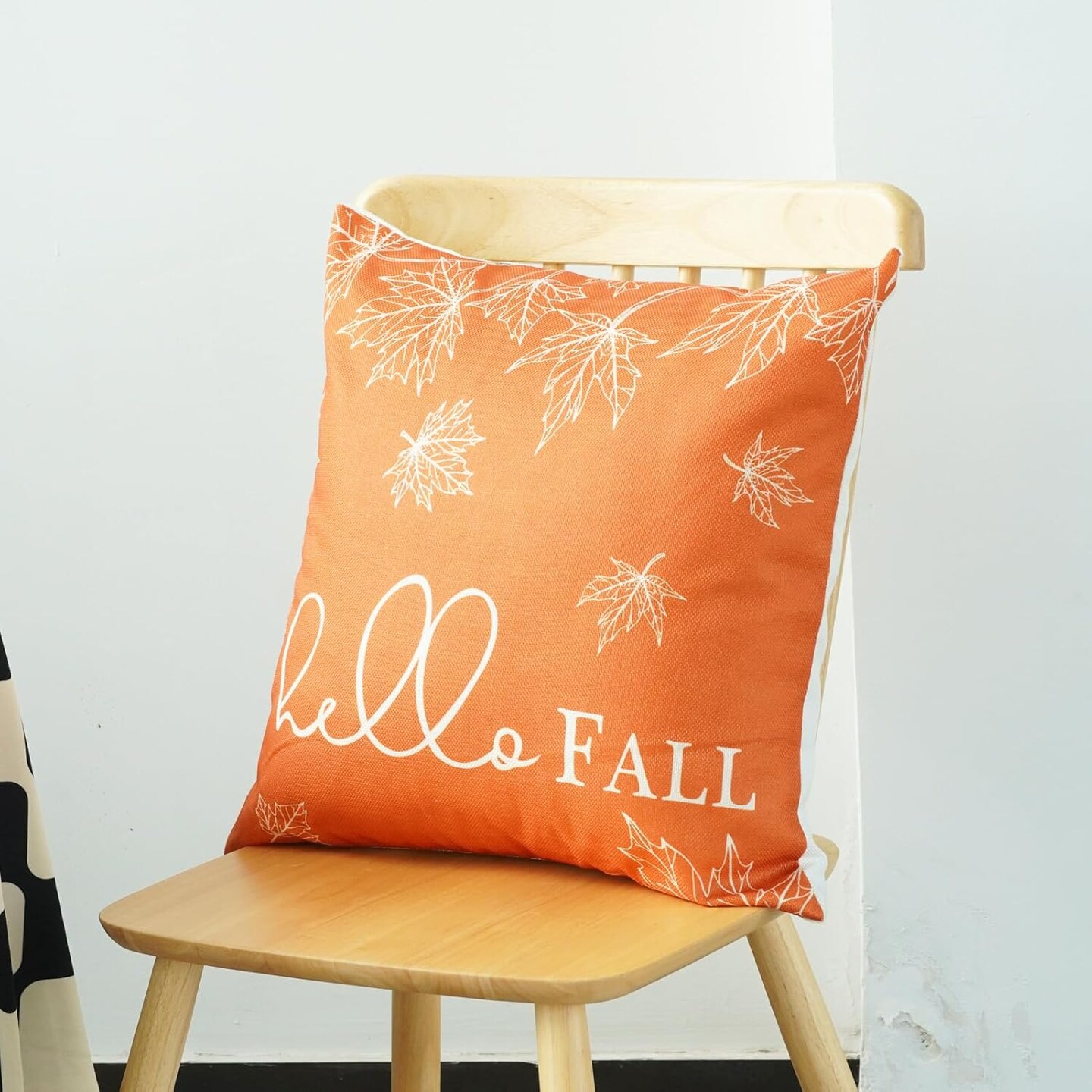 Set of 2 Fall Throw Pillow Covers 20x20