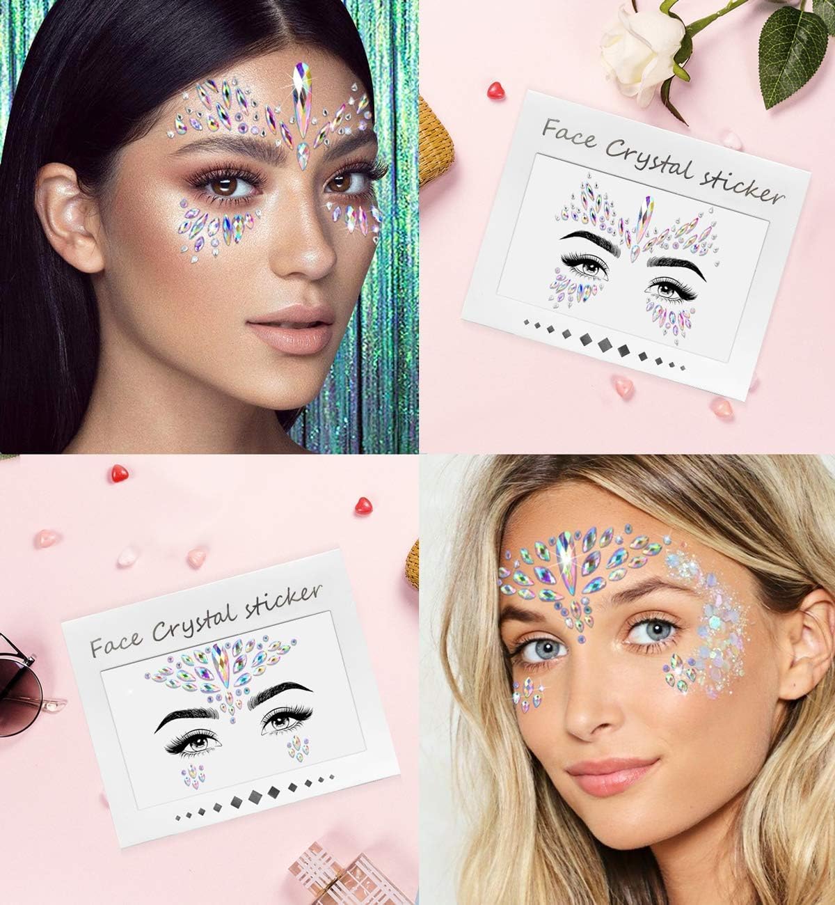 Face Jewels and Body Glitter - Face Gems