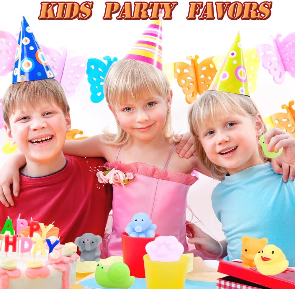 120-Pack Mochi Squishy Toys – Kawaii Mini Squishy Fidget Toys for Kids, Party Favors, Goodie Bag Stuffers, Classroom Prizes, Birthday Gifts & Christmas Stocking Stuffers (120PCS Random)