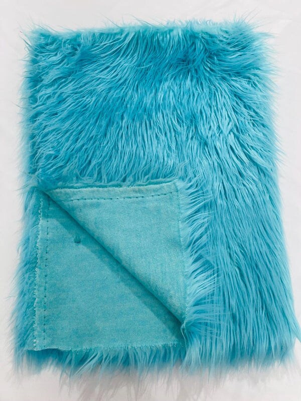 1 Yard Shaggy Vegan Faux Fox Fur Fabric for Crafting Decor and Costumes