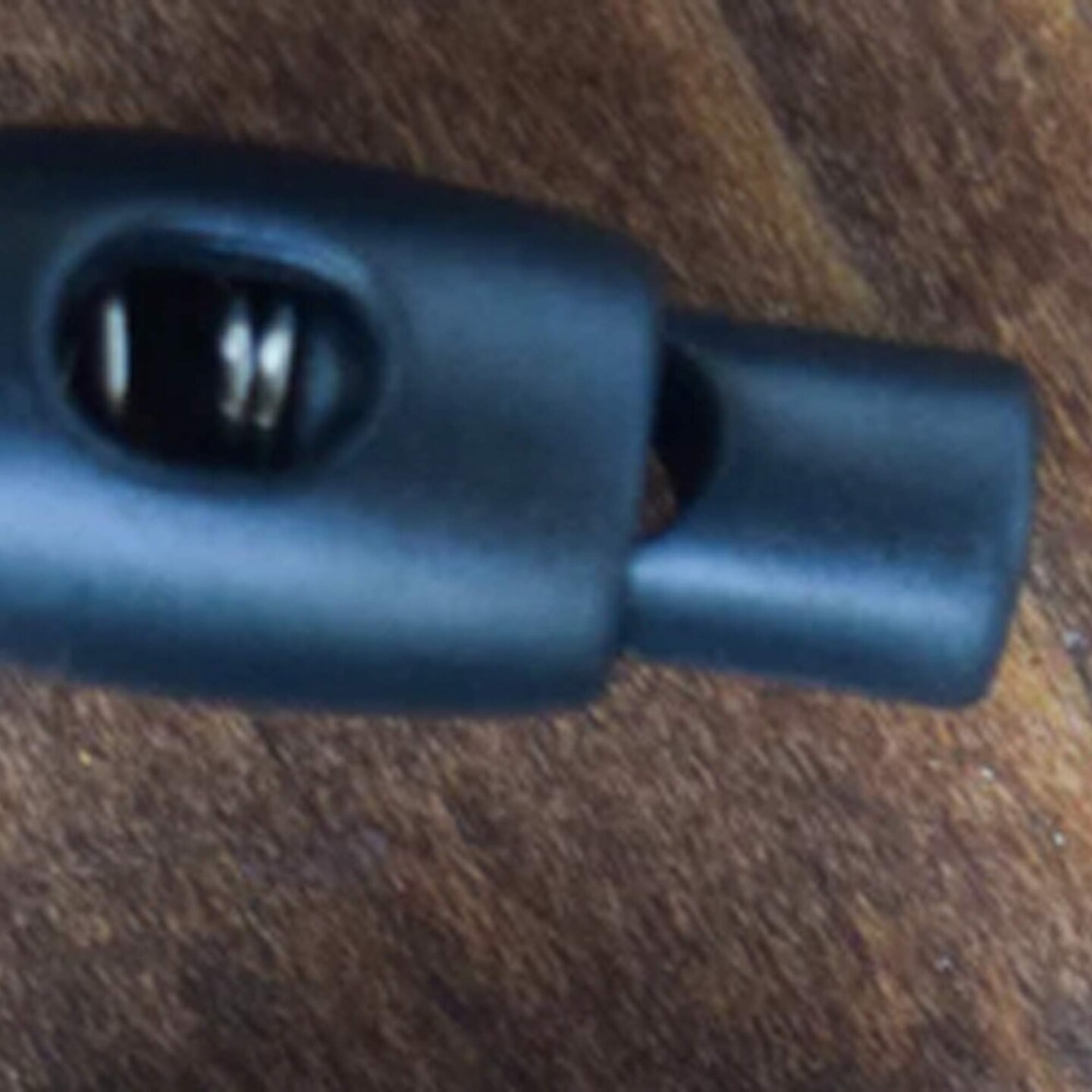 12 Pieces F (Black) Drawstring Cord Stopper Toggle Lock Clip for Backpack, Sewing, DIY Craft