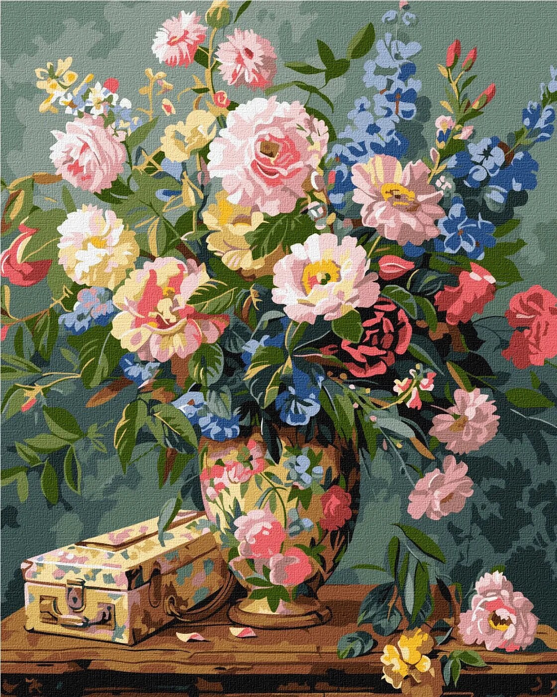 Painting by Numbers kit A floral fantasy KHO3283