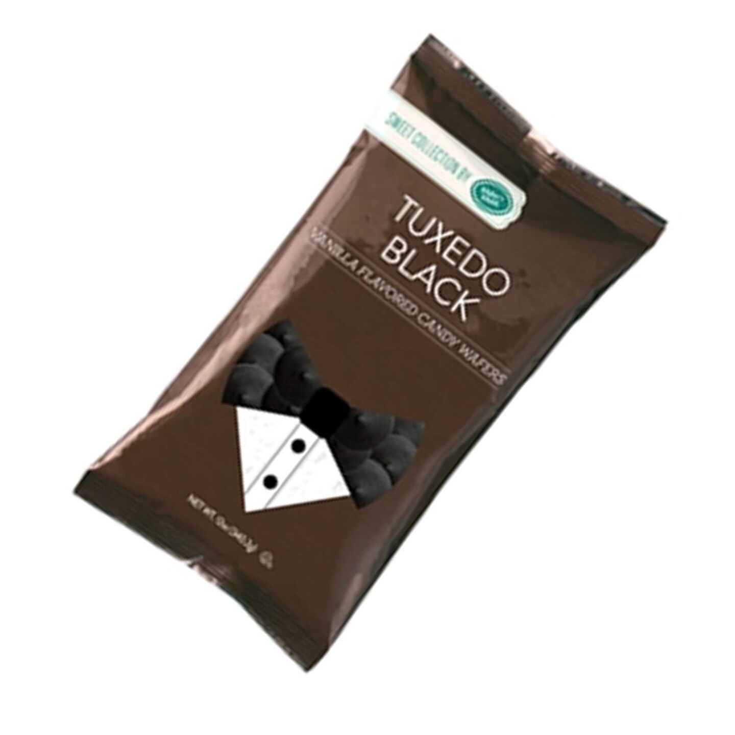 Make&#x27;n Mold Tuxedo Black Vanilla Flavored Candy Wafers 12 Ounce Bag for Decorating