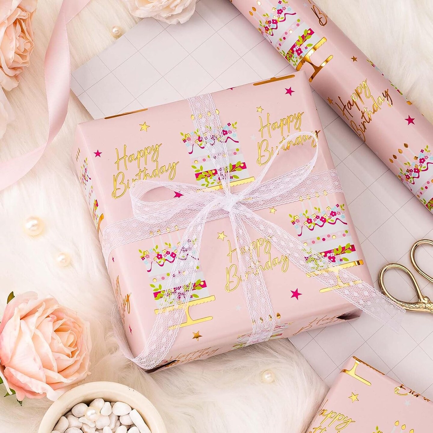 Wrapping Paper Roll - 17 Inch X 33 Ft