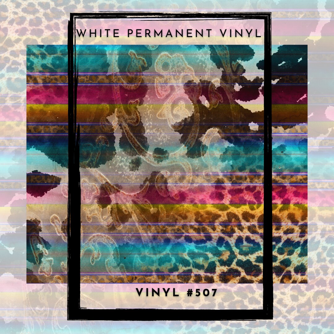 #507 LIMITED EDITION! (Cowhide/Leopard/Serape) 12x12 Pattern Vinyl