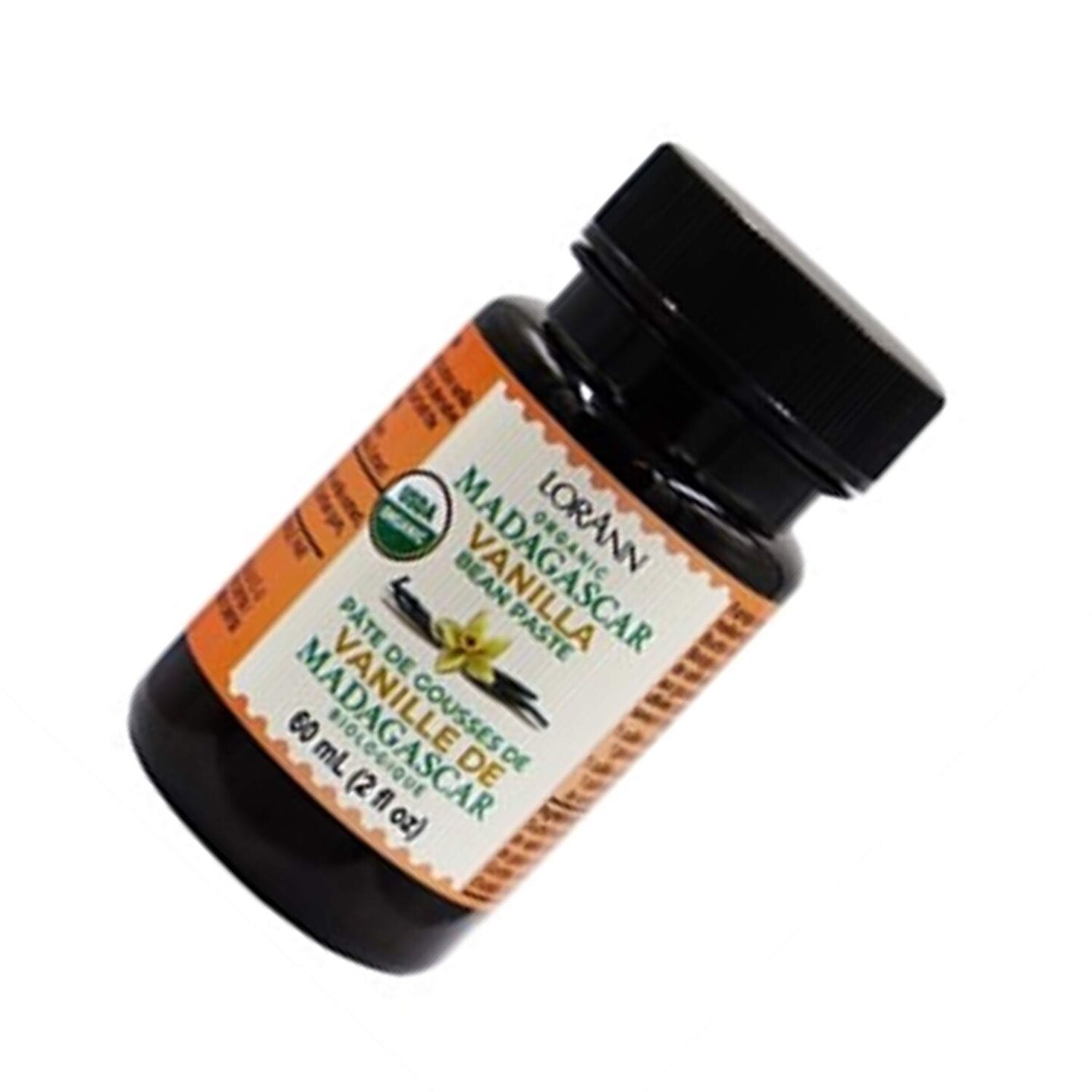Madagascar Organic Vanilla Bean Paste 4 Ounce for Baking and Desserts